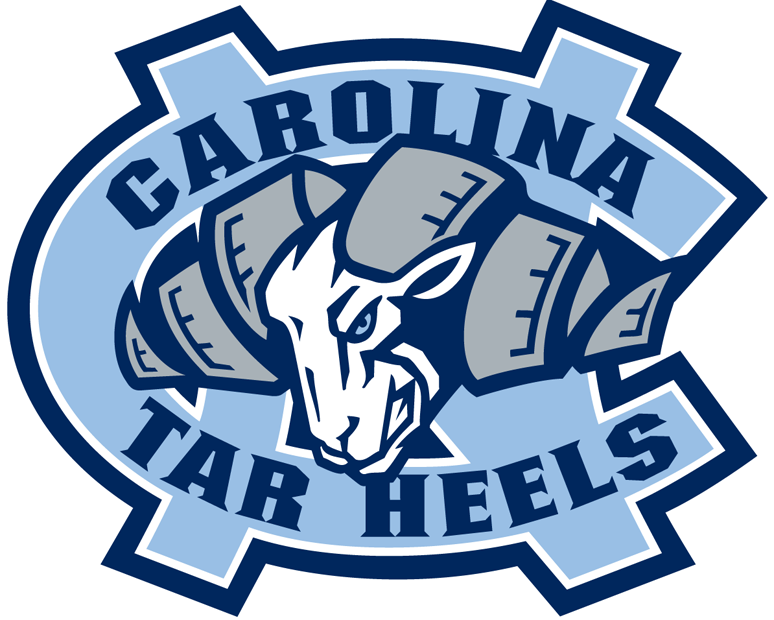 North Carolina Tar Heels 1999-2004 Primary Logo iron on paper